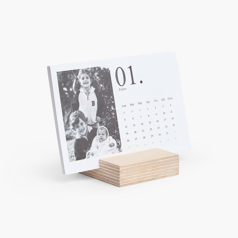 Calendario de Madera